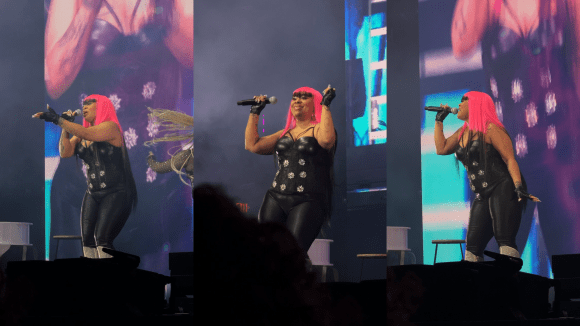 Nivea performing at The Millennium Tour in New Orleans 