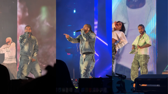 Omarion performing at The Millennium Tour in New Orleans 